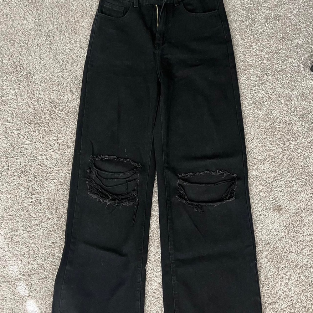 SHEIN Women's Black Jeans